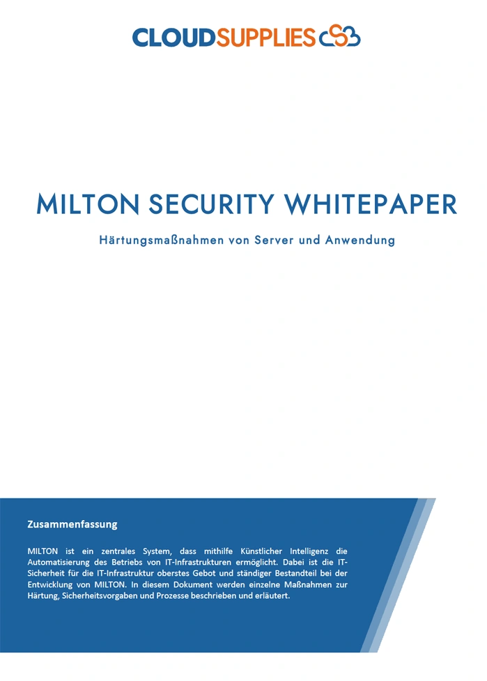 MILTON-Security-Whitepaper MILTON Security Whitepaper
